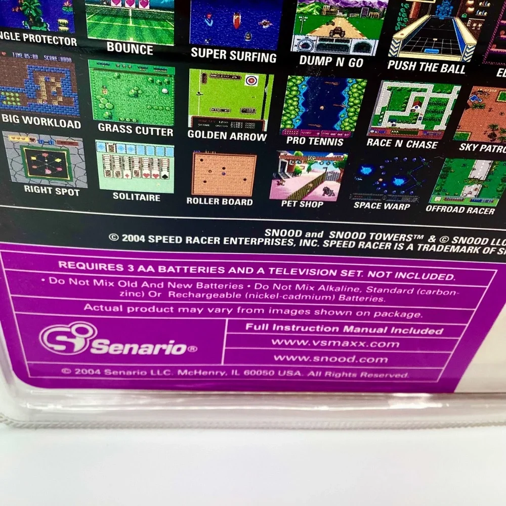 Senario VS MAXX (50 Games) All In One Video System - New